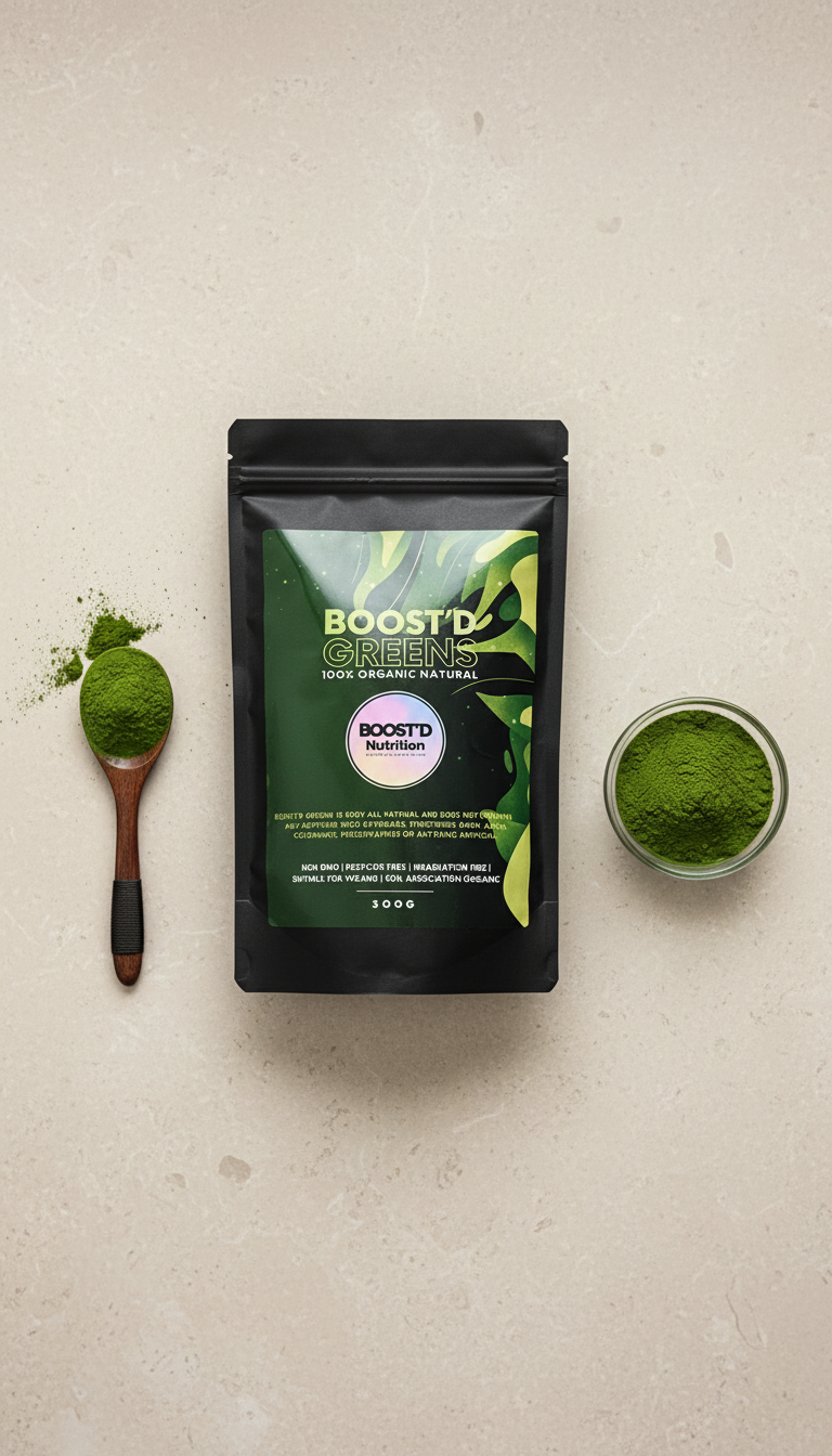 Boostd Greens Powder – 12 Superfood Blend for Daily Nutrition - Image 2